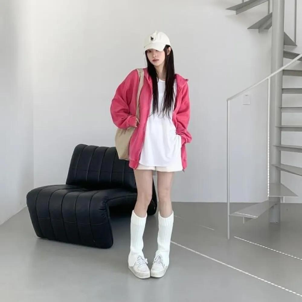 Women's Winter Warm Knit Knee Leg Warmer Socks