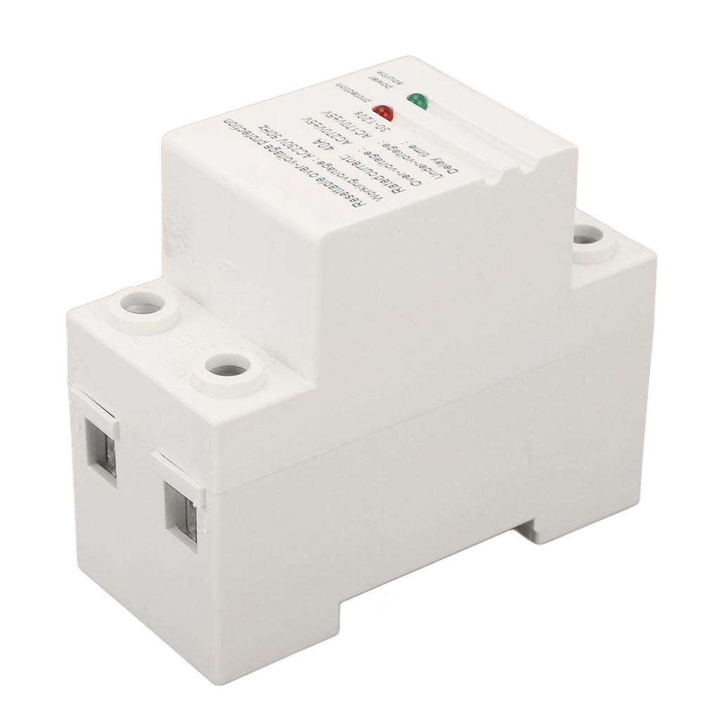 Voltage Protective Device Single Phase Self Resetting Auto Over Under Voltage Protector with Light