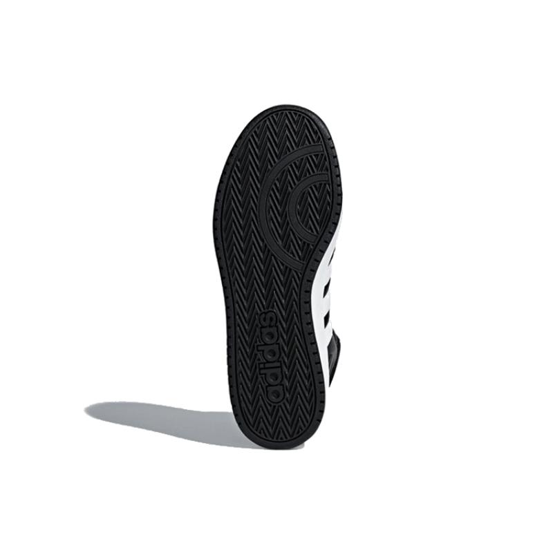 Adidas Hoops 2.0 Mid 'Black White' Sneakers BB7207