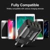 QC3.0 Fast Charge Mobile Phone Charger 3 USB Smart European Rules U.S. Rules British Rules 5V9V12V Multi-mouth Travel Charge