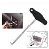 2 Bucăți Cârlige Extragabile pentru Mașină Mâner T Instrument de Extragere Vitezometru Accesorii Instrument Extractor Unealtă de Demontare Pentru Mercedes Benz