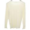 Y's Long sleeve T-shirt Ivory Ron T Women Used