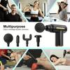 Portable Handheld Electric Muscle Massager Gun, Deep Tissue Impact Electric Muscle Massager, Suitable for Sports and Fitness