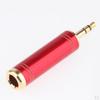 3.5mm Male To 6.35mm Female 3pole Audio Converter Adapter