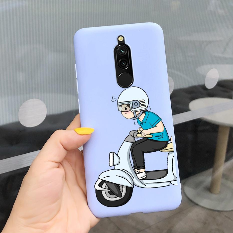 For Xiaomi Redmi 8 Case Redmi 8A Pro Fashion Pattern Jelly Silicone Phone Cases For Redmi8 8 A Pro Soft TPU Back Cover
