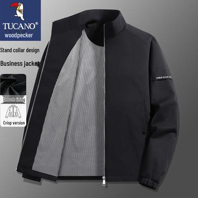 Men's Stand Collar Casual Jacket
