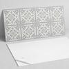 Set of Vinyl Tiles with Floral Pattern Print On Tiles 6X60X30 Cm