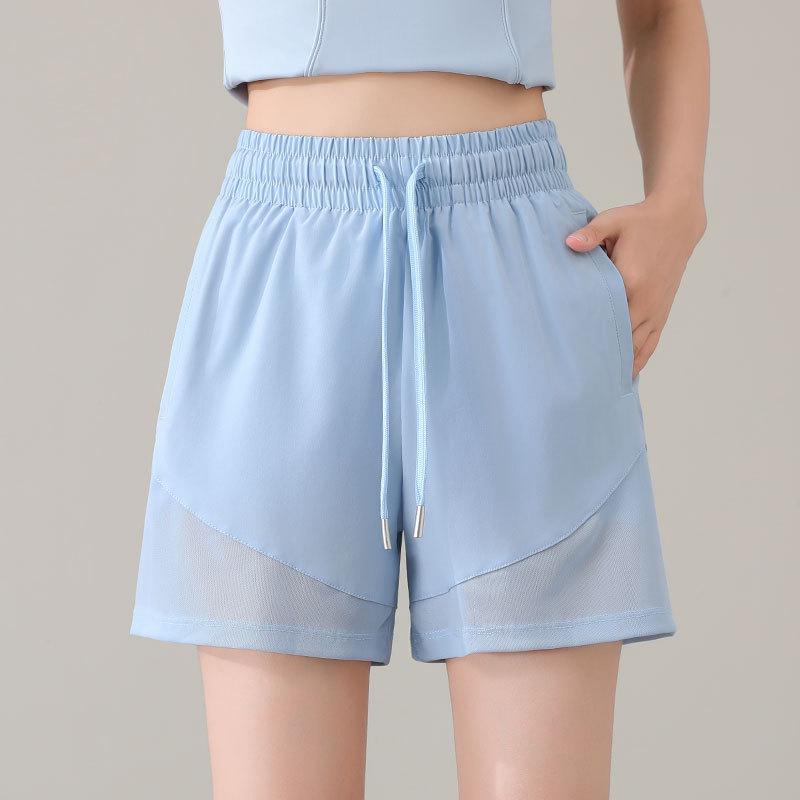 Women's Summer 2025 Quick-Dry Casual Black Fitness Yoga Top & Shorts Set