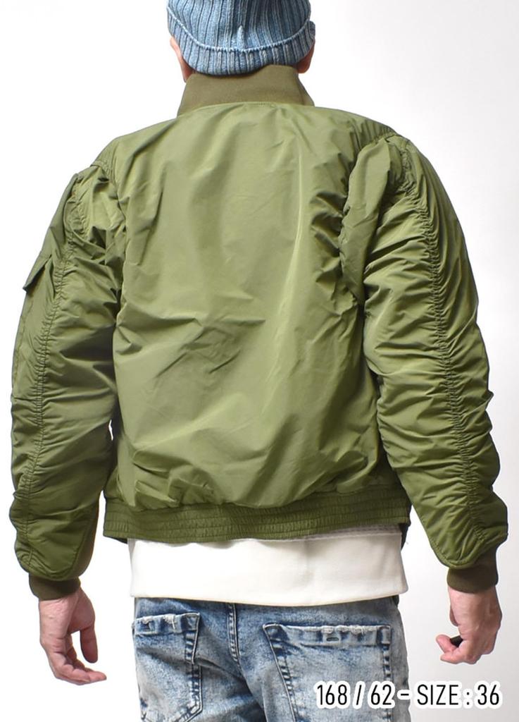 Flight Jacket [Houston] G-8 Men's (Outer/Padding/Short Length) (Size 36/Olive Drab)