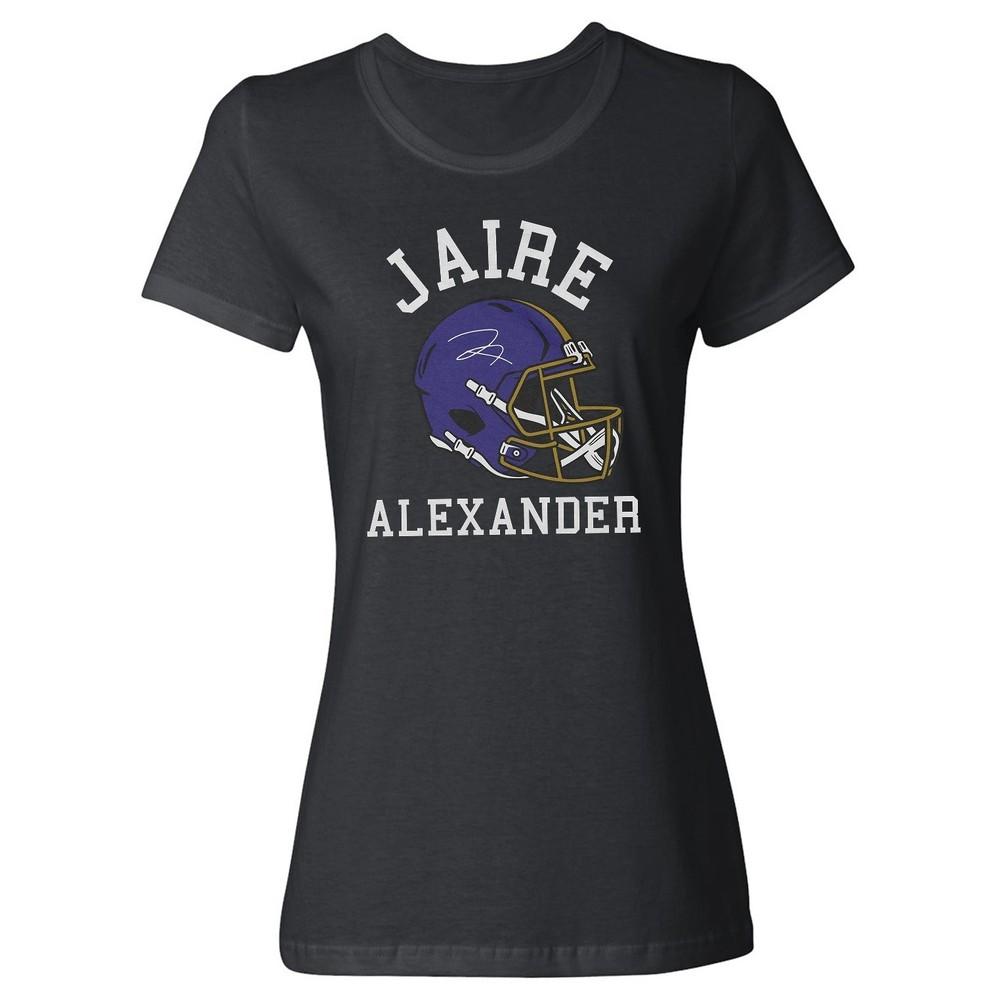 Jaire Alexander Tribute - Baltimore Helmet Fans Ladies  Crewneck T-Shirt Unisex T-Shirt S