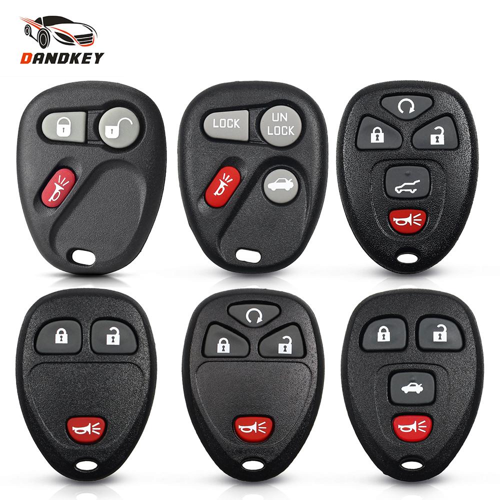 2/3/4/5 Przycisków Pusty Kluczyk Zdalny Bez Chipa Obudowa 2 + 1 Przycisk Paniki Dla Buick Hummer H3 Gmc Dla Chevrolet Colorado Isuzu