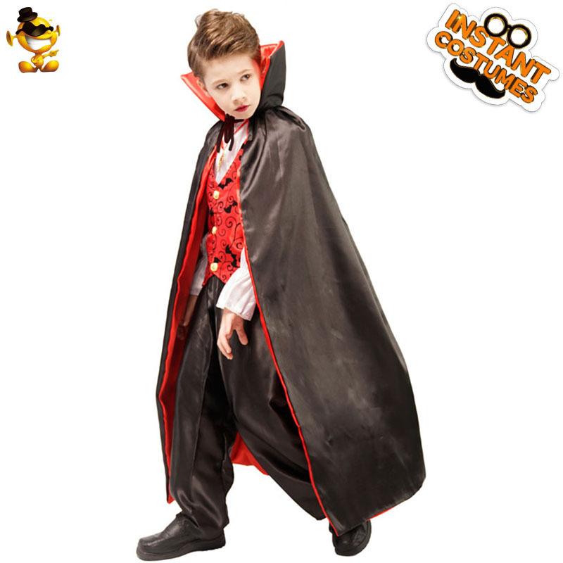 Halloween horror kids costume masquerade cosplay costume stage costume vampire boy