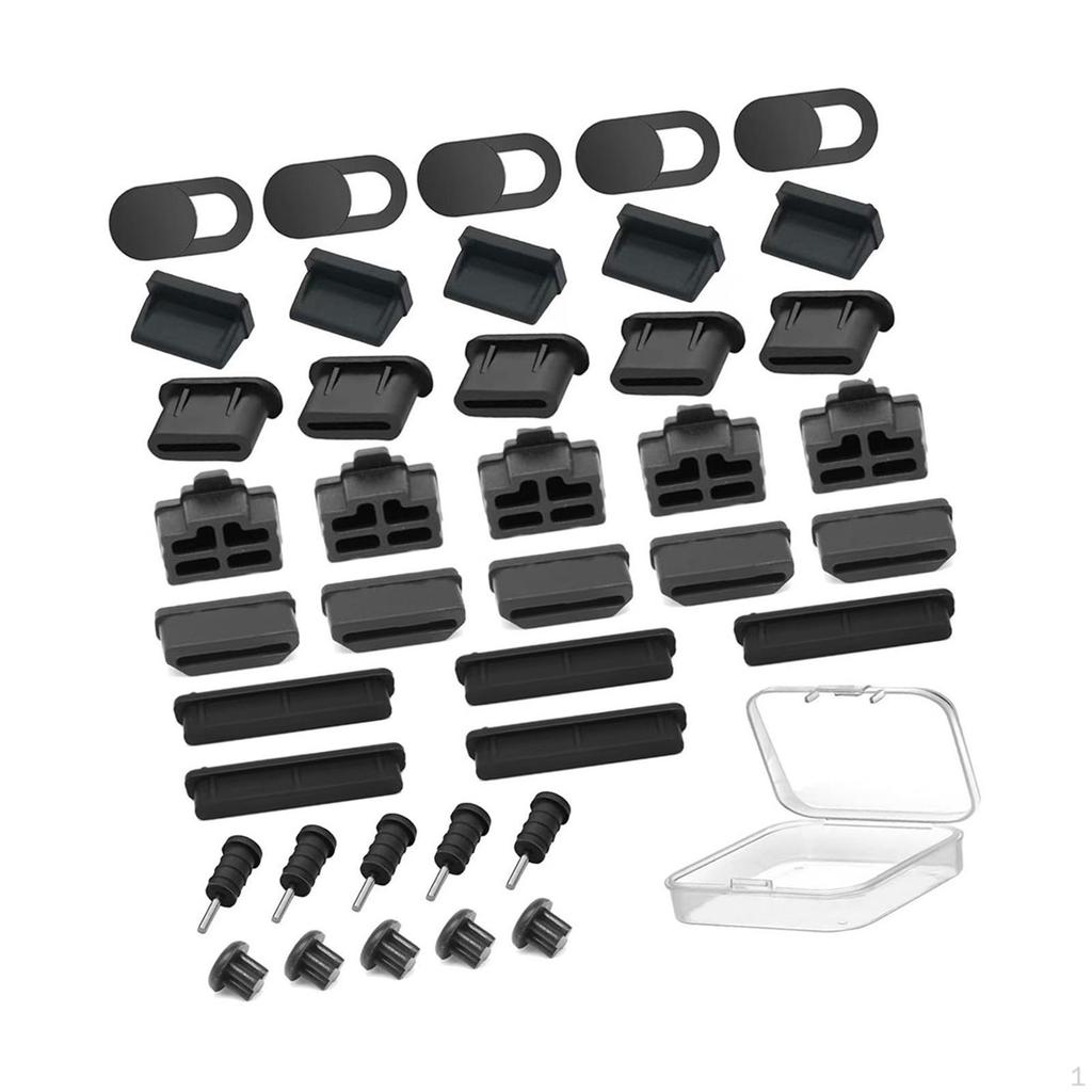 Laptop Anti Dust Plug Covers Sturdy Accessories for Audio Port Type C