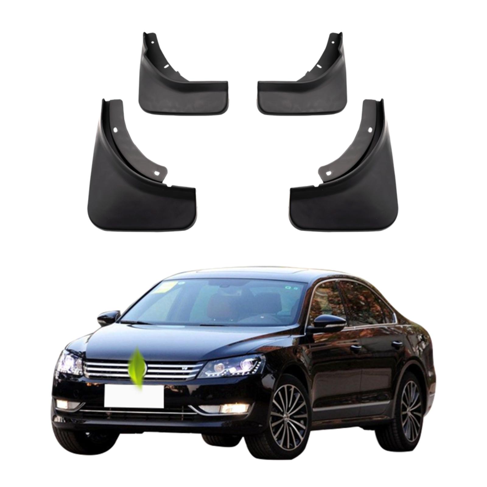 

4PCS Car Mud flaps Splash Guards Mudguards Car Mud Flaps Compatible with VW Passat B7 2011 2012 2013 2014 DZ-10 чорний