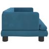 Children s Sofa Blue 80 x 45 x 30 cm Velvet