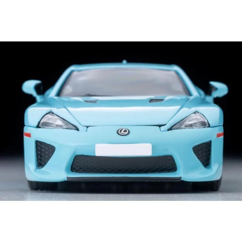 FDL4 TLV 2026HEC 1:64 Lexus LFA in blue, made of alloy material with casting process, high-end static car model, Boy's gift