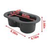 Car Rear Seat Cup Holder Dual Drink Cup Holder 5HD65DX9AC For Dodge Ram 2002-06