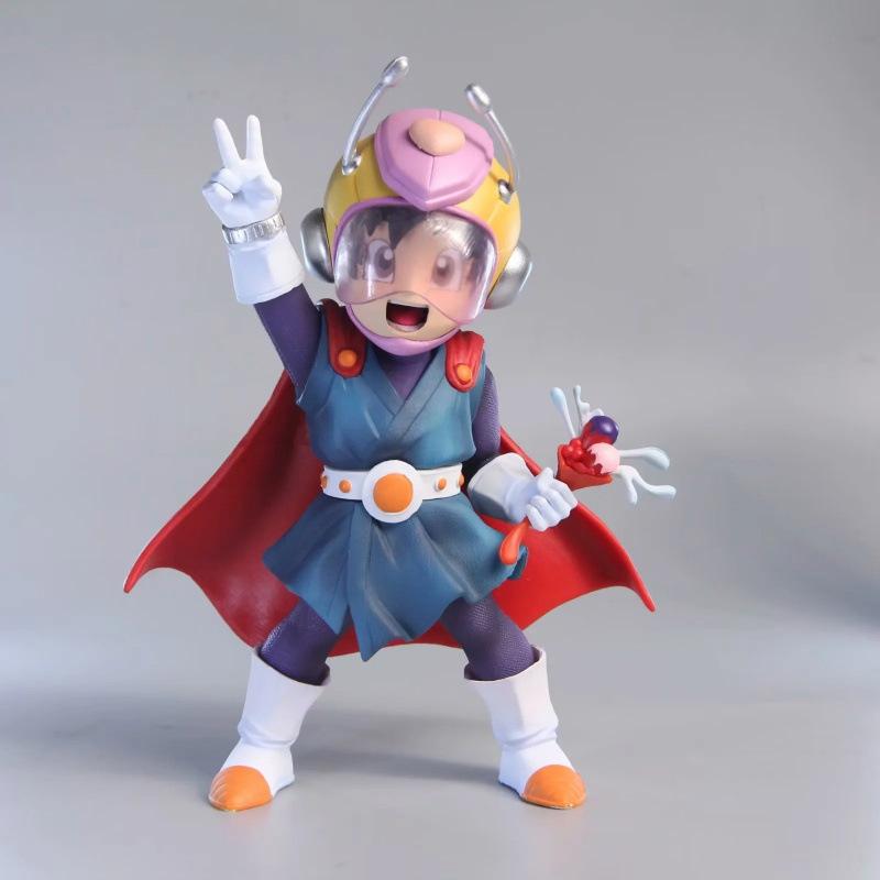 

Super Saiyan Superman Family, Xiaofang Meiya Satan Figure Special, Dragon Ball Doll Ornament for Gifts