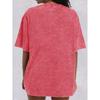 Summer new style sleep puppy letter print snowflake short sleeve shirt T Shirt Top Round neck, light and breathable, suitable for spring, summer, and