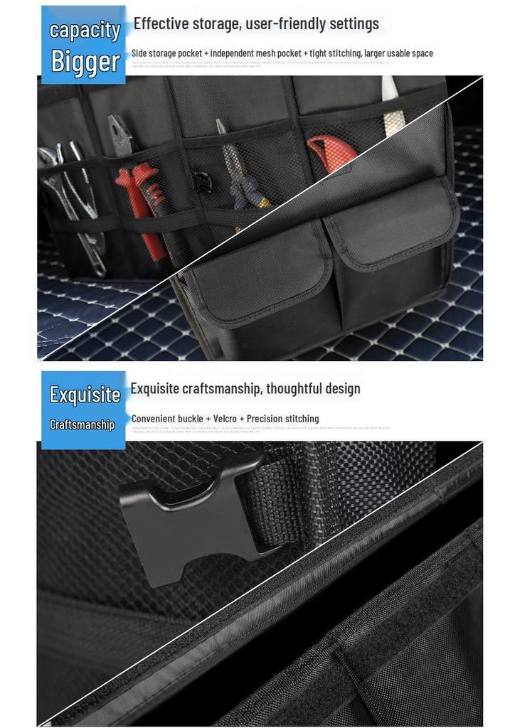 Car Trunk Organizer Box - Storage for Sundries