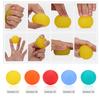 Grip Ball Finger Exercise Massage Elastic Venting Ball Silicone Material Comfortable Touch For Working Finger Relaxation Massage