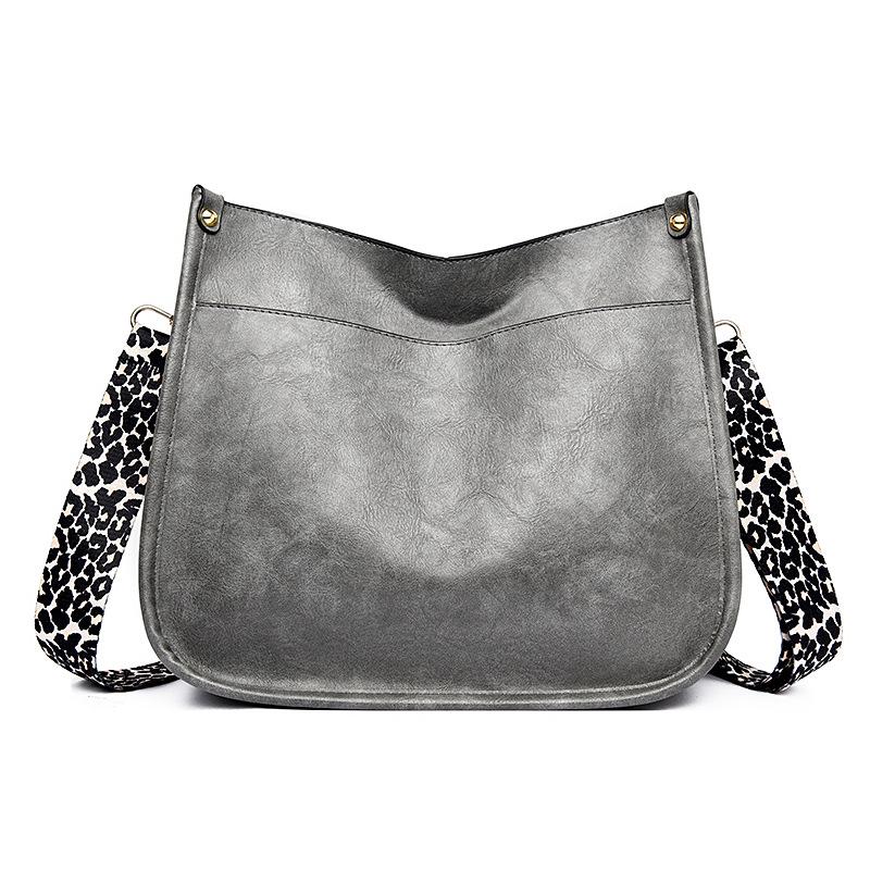 

Retro bag women s new work commuter underarm shoulder bag casual large capacity messenger tote bag серый