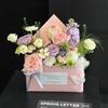 Zhuo Lan DIY Flower Bouquet Kit: Handmade Envelope Box for Flower Arranging & Gift-Giving
