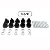10pcs/Set Muticolors Car License Plate Bolts Cuspate Style Car Motorcycle Modification Conical