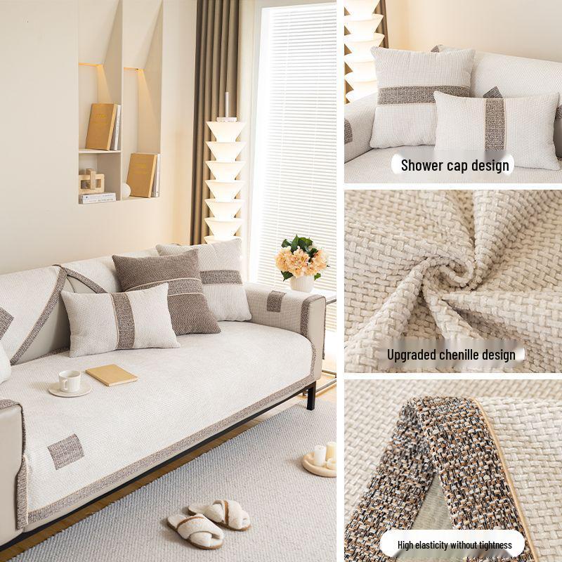 2025 Premium Chenille Sofa Cushion: Universal, All-Season Cover for a Luxurious Look