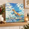Dragonite Custom Name Diamond Painting Personalized 5D Full Drill DIY Diamond Art Home Decor