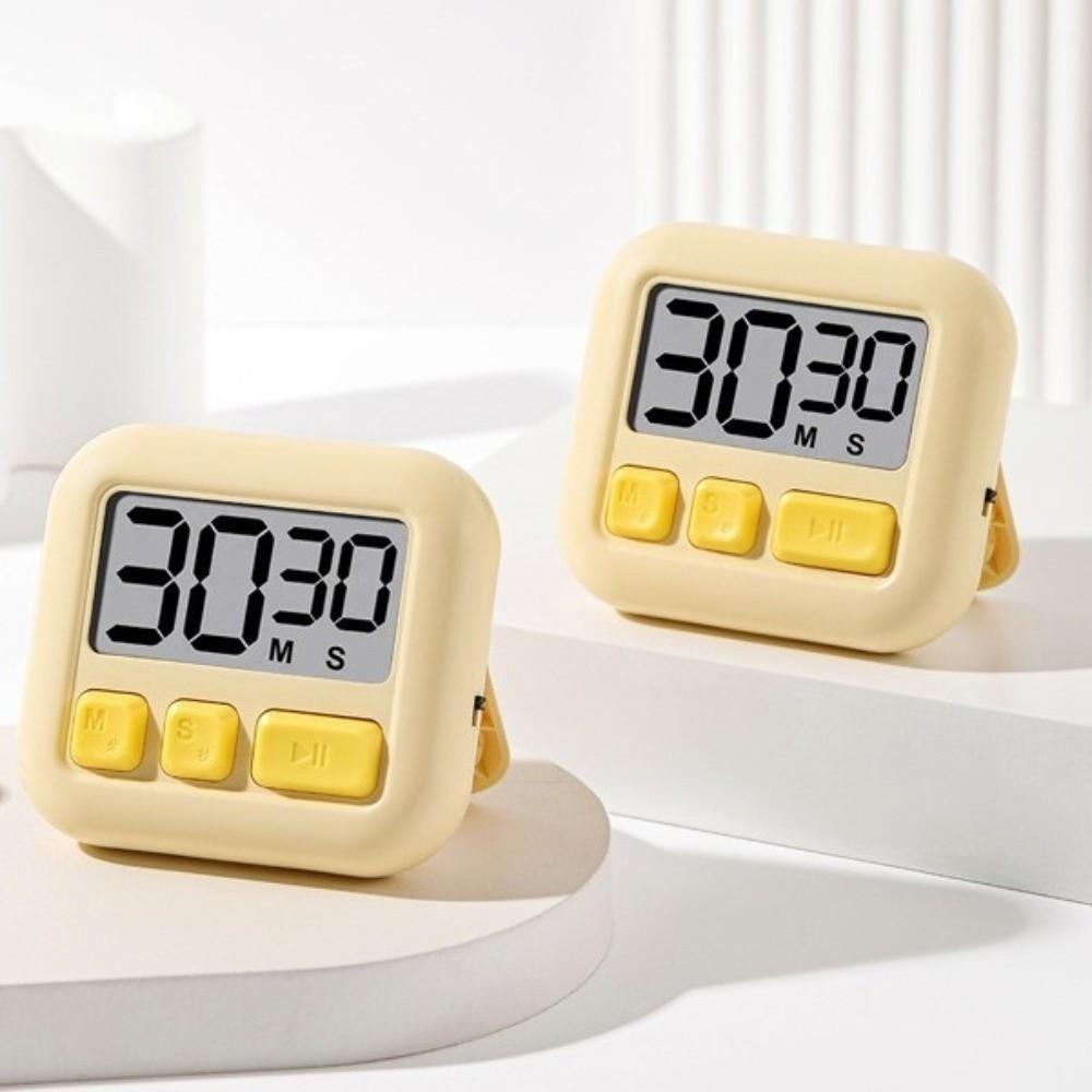 Creative LCD Digital Kitchen Timer Stopwatch Multifunctional Digital Timer Countdown Alarm Clock Kitchen Use