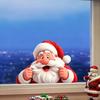 The Probe Santa Claus Static Glass Window Sticker Does Not Damage The Glass of The Living Room Window.