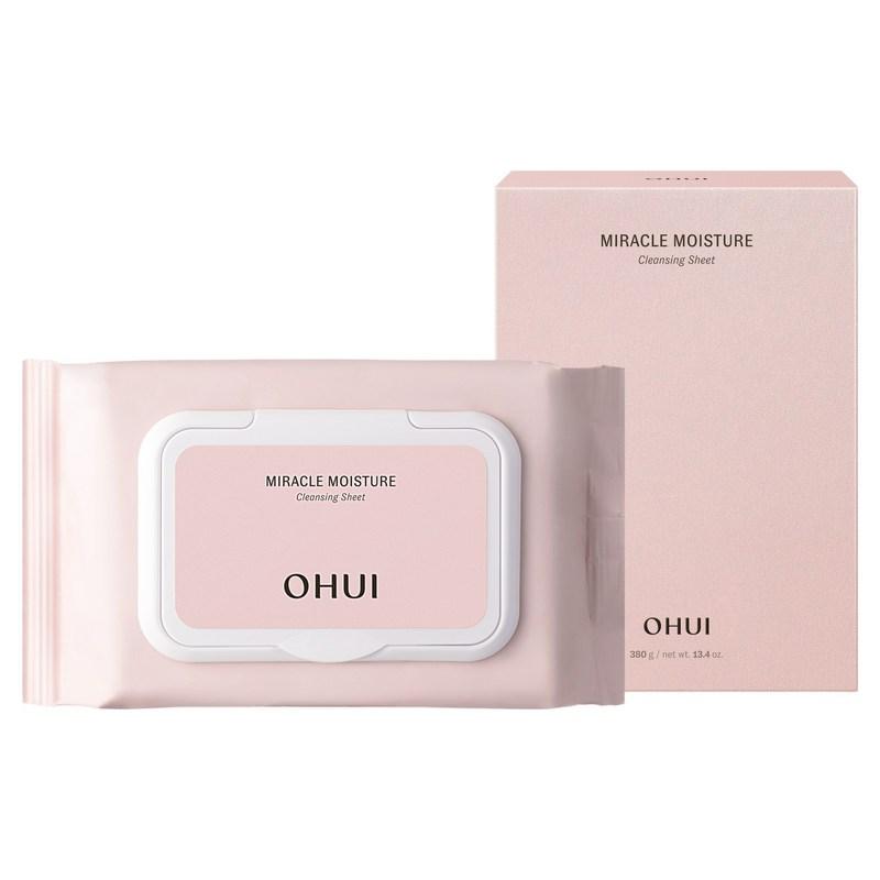 OHUI Miracle Moisture Cleansing Sheet, 100 sheets, 1 pcs