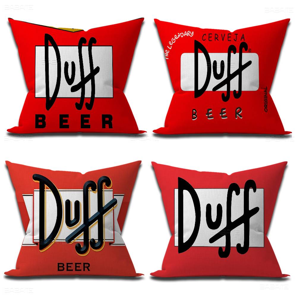 Ft D-Duffs Bier Personalisiertes Kissen Staubschutz Schlafzimmer Kinder Party Dekoration Kissenbezug Geburtstag Kinder Geschenk