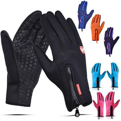 Unisex Touchscreen Winter Thermo Warm Vollfingerhandschuhe für Radfahren Fahrrad Ski Outdoor Camping Wandern Motorradhandschuhe