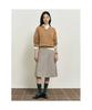 Binpolleidiseu [B. My] Cashmere Blend Loose Fit V-Neck Knit Yellowish Brown (Bf5X51N01B)