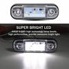 LED Side Marker 3 Truck Position White Lights, LEDs, Lamps, 12V/24V, Waterproof, Universal,