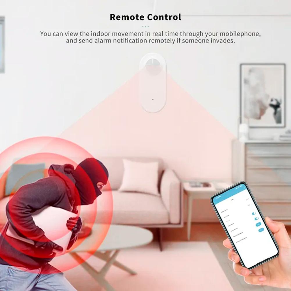For Tuya  PIR Motion Sensor: Real-time Monitoring