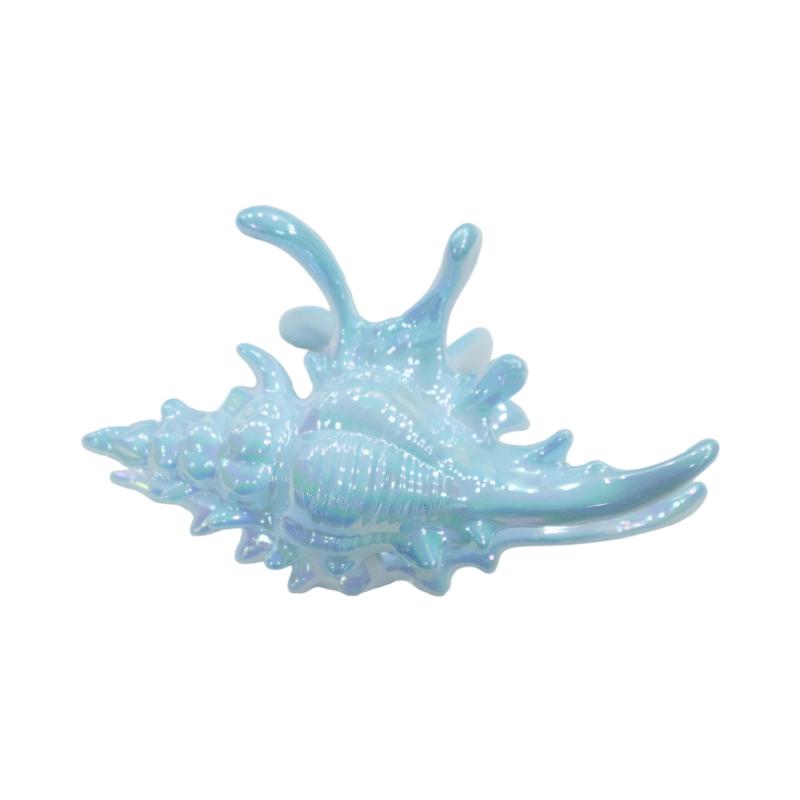 

High Quality Wave Crab Claw Clips Conch Ocean Design Shark Hair Clips Geometry High Ponytail Barrette Hairpin Hair Accessory A13