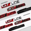 OQUP8 Auto Kovové Logo GTLINE 3D Znak Nápis Samolepky Kufr Samolepka Pro Peugeot 307 308 3008 208 206 RCZ Boxer 508 5008 Auto Styling