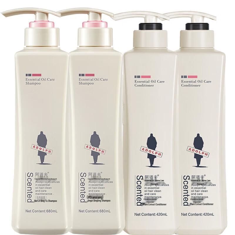 

Adolph Clear & Refreshing Shampoo & Conditioner Family Pack