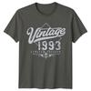 Custom Printed Vintage 1993 Birthday Unisexs Tee Limited Edition Shirt
