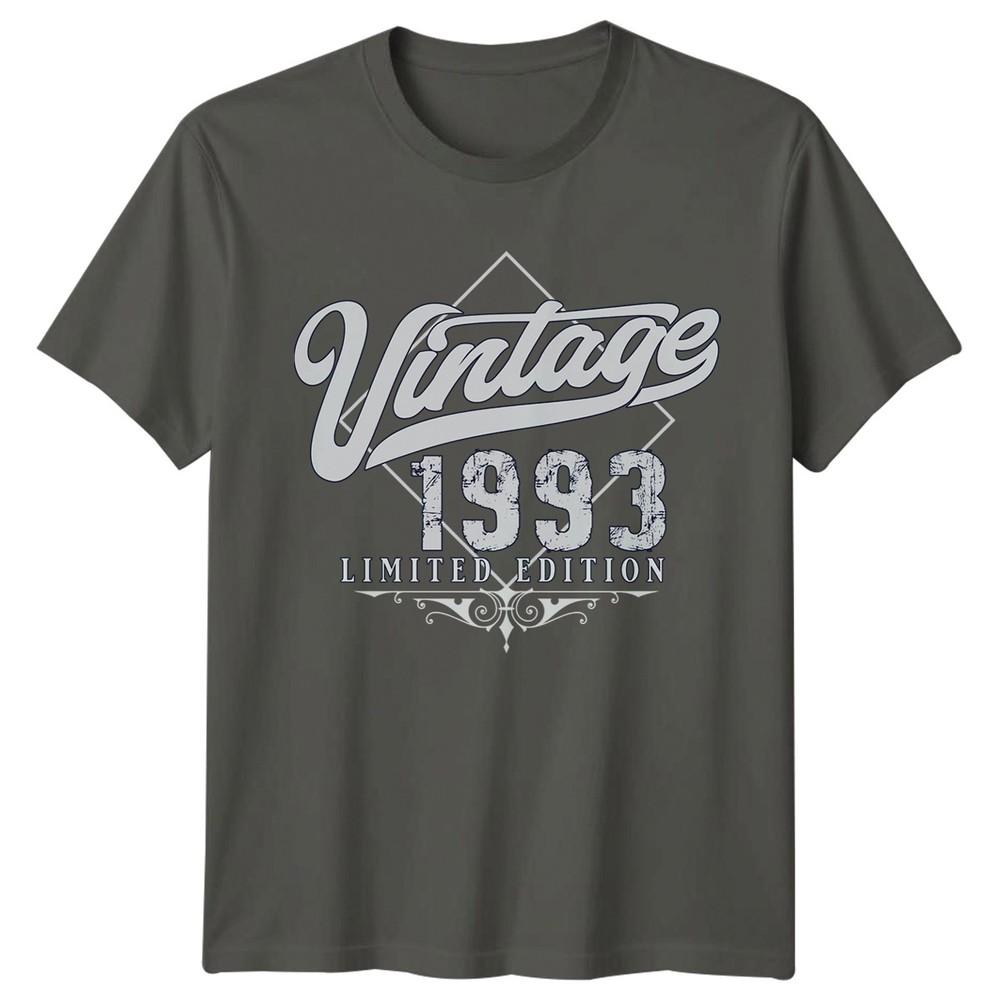 Custom Printed Vintage 1993 Birthday Unisexs Tee Limited Edition Shirt