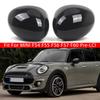 Pair Rear View Mirror Cover For MINI Cooper F54 F55 F56 F57 F60 LHD Without Puddle Light Function Door Side Wing Mirror Cover