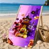 Five Nights Party Beach Towel, Super Soft Microfiber, Perfect Gift for Her/Him, Birthday, for Pool, Beach, Travel, Decor Beach Party
