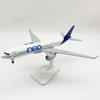 1/400 Scale Display Toy A330 Prototype Airways Aircraft 20cm Metal Alloy Diecast Airplane Model Plane with Landing Gears Collection Gift