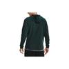 Under Armour Project Rock Johnson Logo Print Trainingshoodie Heren Hoodies Groen 1361747-384
