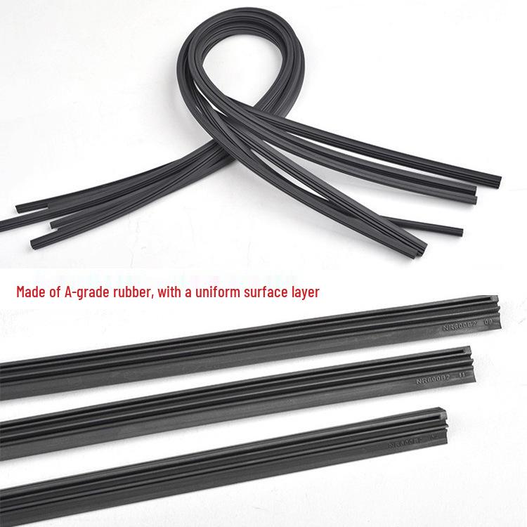 Frameless Car Wiper Blades and Rubber Strips