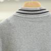 Zhang Natting Brand Striped Loose-Fit Slimming Sweatshirt Jacket - Autumn Collection