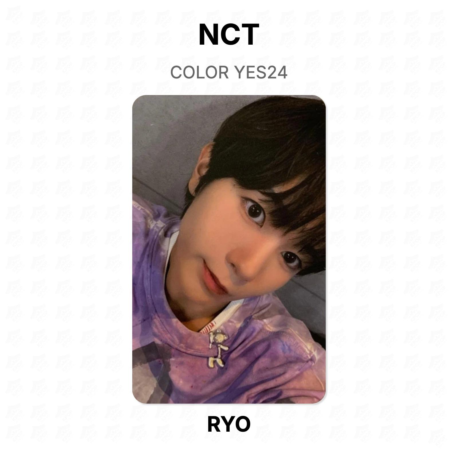 Официальная фотокарточка NCT COLOR YES24 RYO